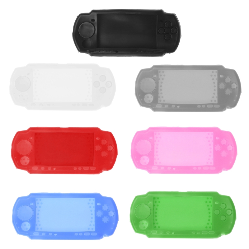 Soft Silicone Body Protector Skin Cover Case For Sony PSP 2000 3000 Console