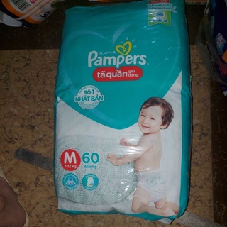 Tã quần Pampers M 60 miếng
