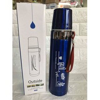 Bình giữ nhiệt inox cao cấp Outside 800ml mới 2019