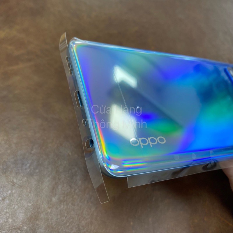Tấm dá Oppo A54 dán PPF mặt trước, dán mặt sau, dán màn hình, dán mặt lưng Full viền chuẩn