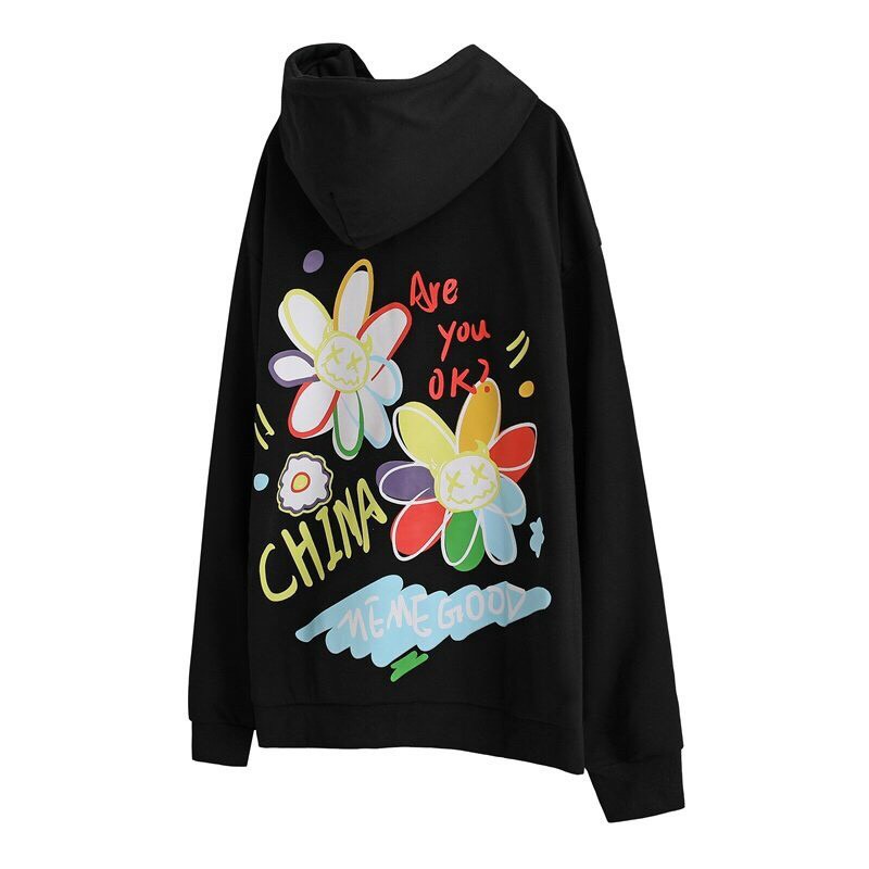 ÁO KHOÁC HOODIE NỮ IN HÌNH CHỮ PHONG CÁCH