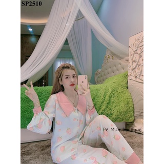 Đồ Bộ Pijama - Bộ lụa Latin cao cấp