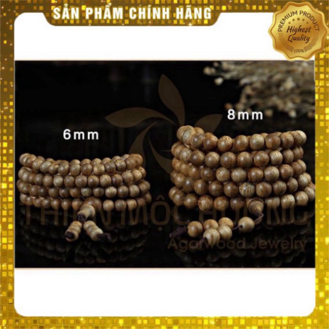 Vòng tay trầm hương,chuỗi tràng 108 hạt 100% tự nhiên hàng chuẩn cao cấp. | BigBuy360 - bigbuy360.vn