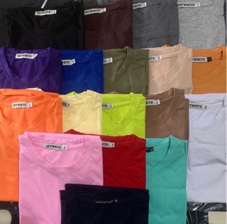 Áo thun trơn Oversize tee basic unisex đủ màu kèm ảnh thật