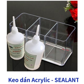 Keo dán mica trong suốt Acrylic selant - độ nhớt cao, kín nước, chậm khô