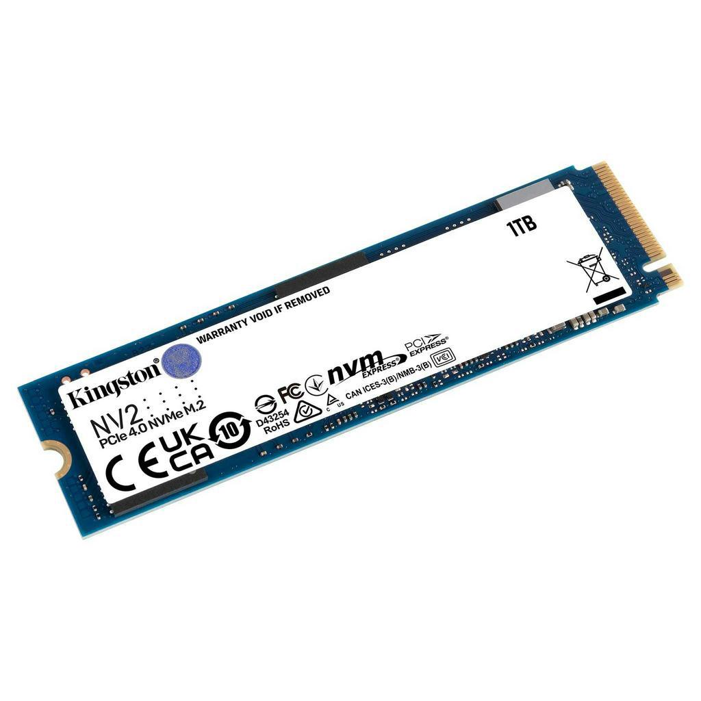 Ổ cứng KINGSTON SSD NV2 M.2 2280 PCIe Gen 4.0 NVMe 250GB - 500GB - 1TB hiệu năng vượt trội chính hãng BH 36 tháng