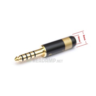 Jack audio 4.4mm có 5 điểm tiếp xúc sử dụng cho DIY tai nghe balance