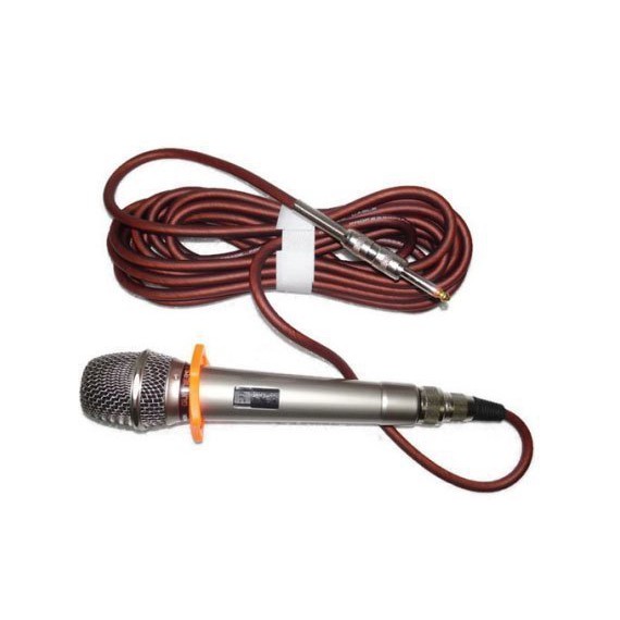 Dây mic nâu dài 6m dành cho micro có dây tiện lợi