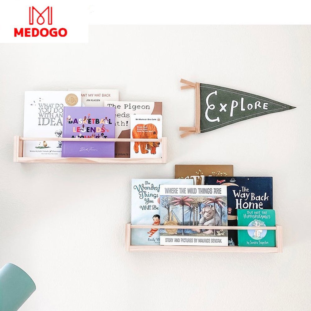 Kệ gỗ MEDOGO chữ U loại 1 đựng đồ đa năng, kệ trang trí