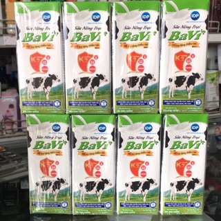 Set 2 Lốc Sữa Tươi Nông Trại Ba Vì Có Đường 180ml