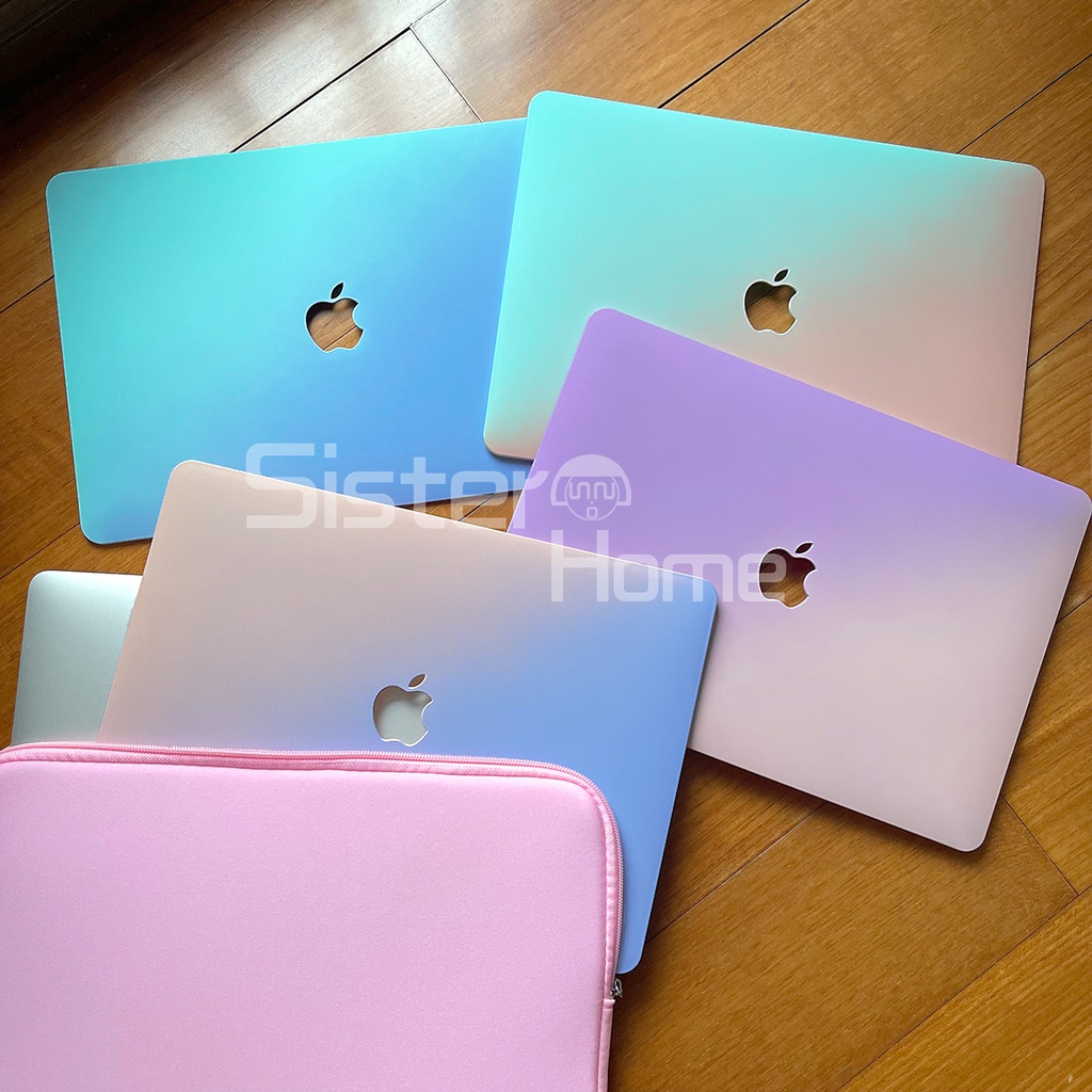 Ốp bảo vệ bàn phím màu gradient cho MacBook Air 2020 MacBook Pro Air 13 15 11 Retina 12 A1706 A1708 A2141 A1466