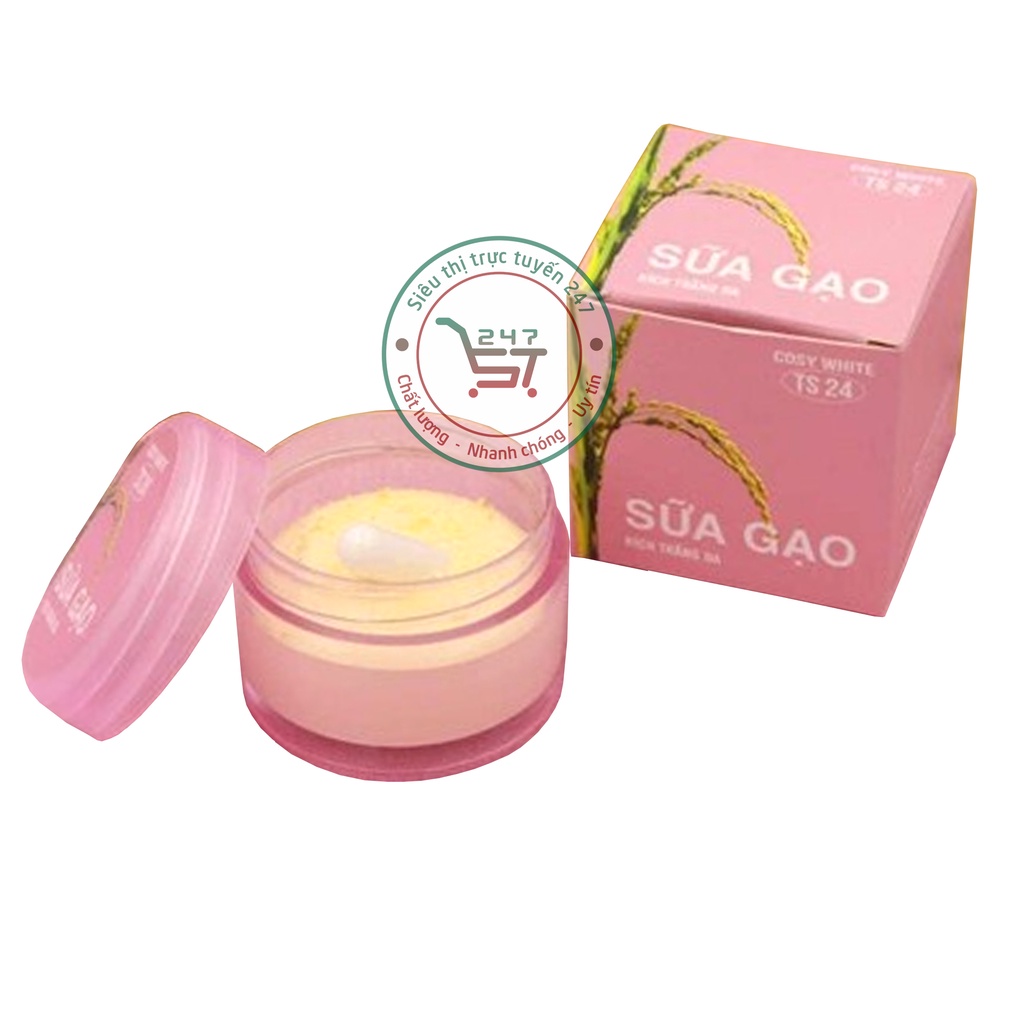 Kem dưỡng Trắng da mặt kích Sáng da Giữ ẩm Sữa Gạo Cosy White 10g