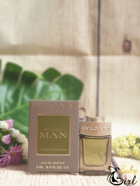 Nước Hoa Mini Nam BVLGARI MAN Wood Essence EDP