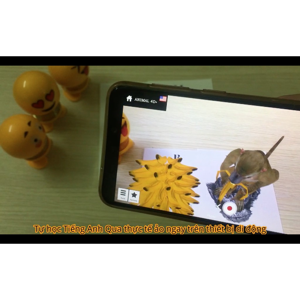 Bộ Đồ Chơi Thẻ học Animal 4D+ thông minh cho bé - br00616