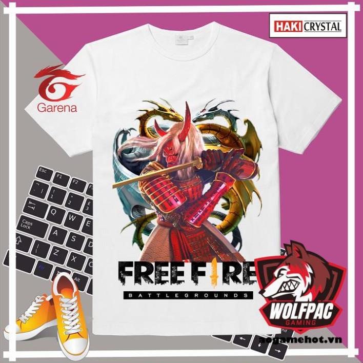 Áo thun Free Fire - Quỷ Kiếm Dạ Xoa