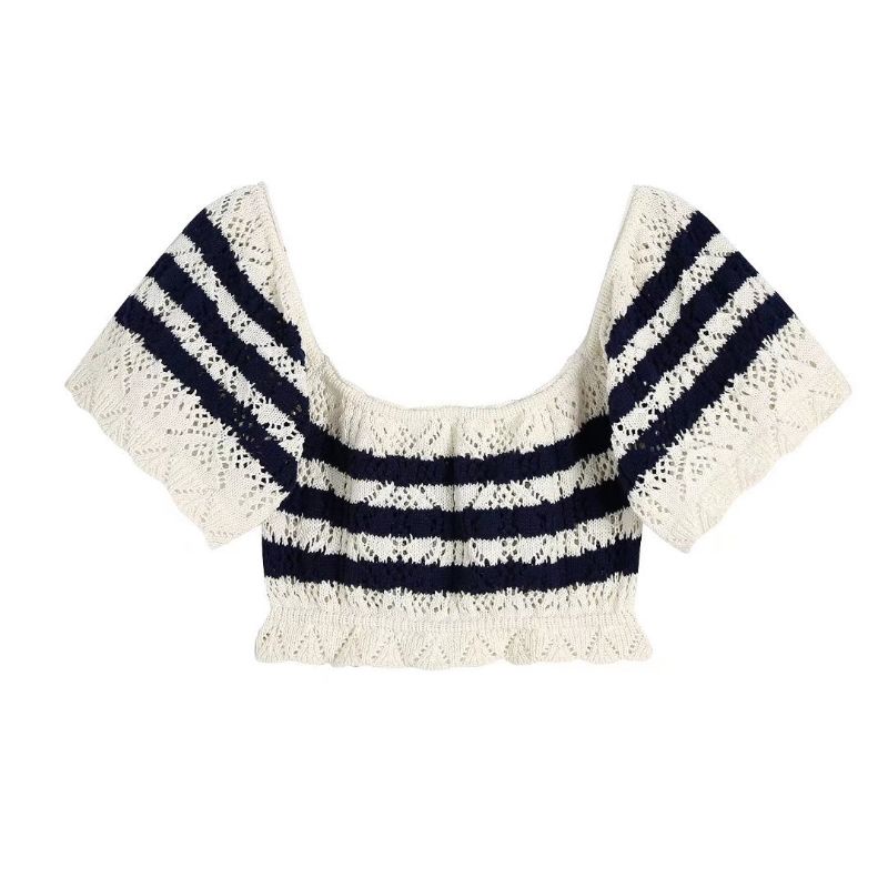 ÁO LEN CROPTOP TRỄ VAI XUẤT XỊN