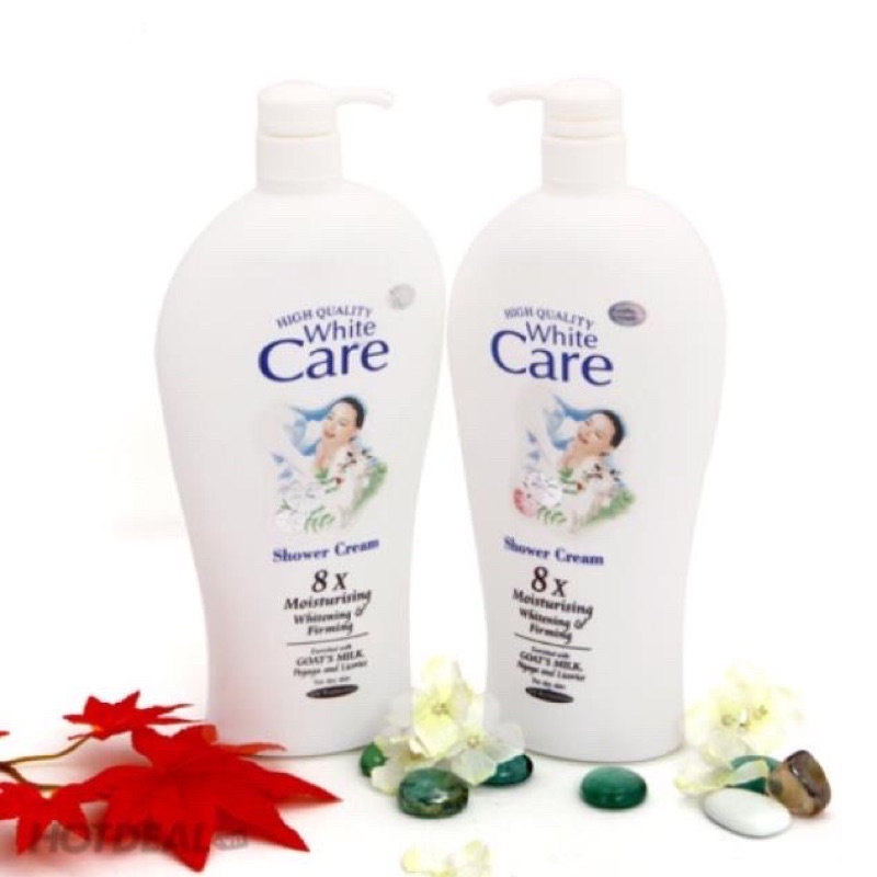 Sữa tắm dê White Care trắng mịn 1200ml – hàng Thái Lan Chính Hãng