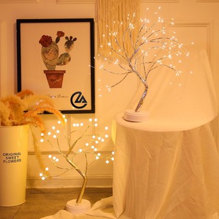 Đèn ngủ led cao cấp,đèn ngủ trang trí, để bàn hình cây.