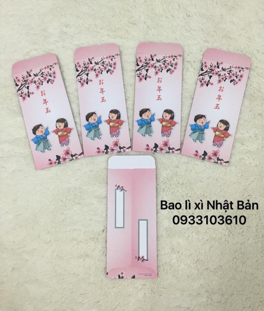 Set Bao Lì Xì Cưới 90k/set