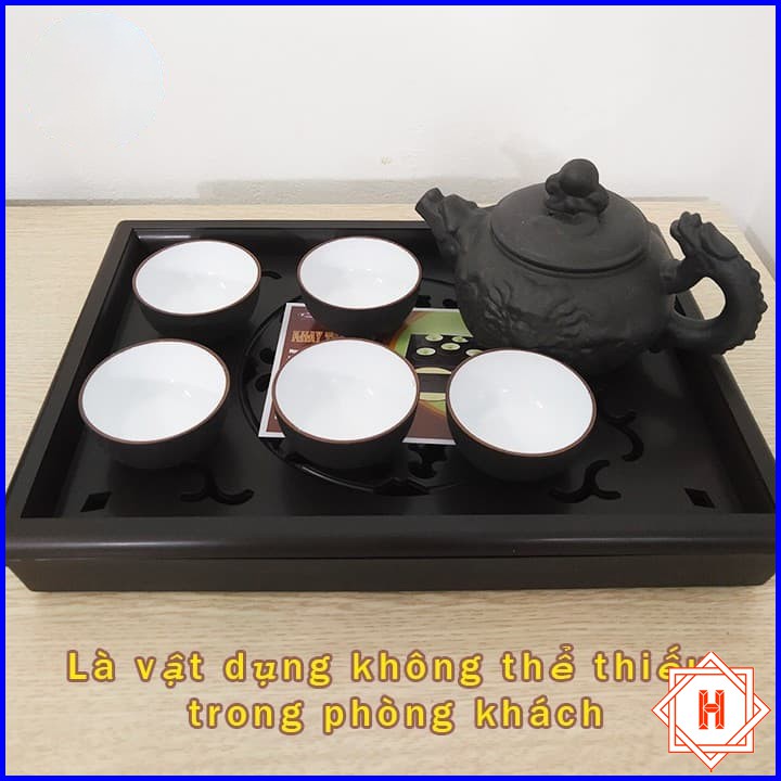 Song Long Plastic Khay Trà Đựng Ấm Chén Cao Cấp 2567 ( Size Trung &amp; Size Đại ) { H }