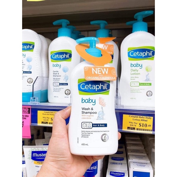 Sữa tắm trẻ em cetaphil