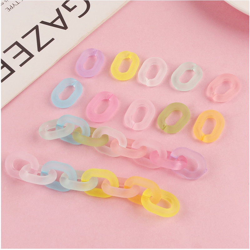 Set 20 Phụ Kiện Trang Sức Túi Xách Trong Suốt Nhiều Màu Sắc