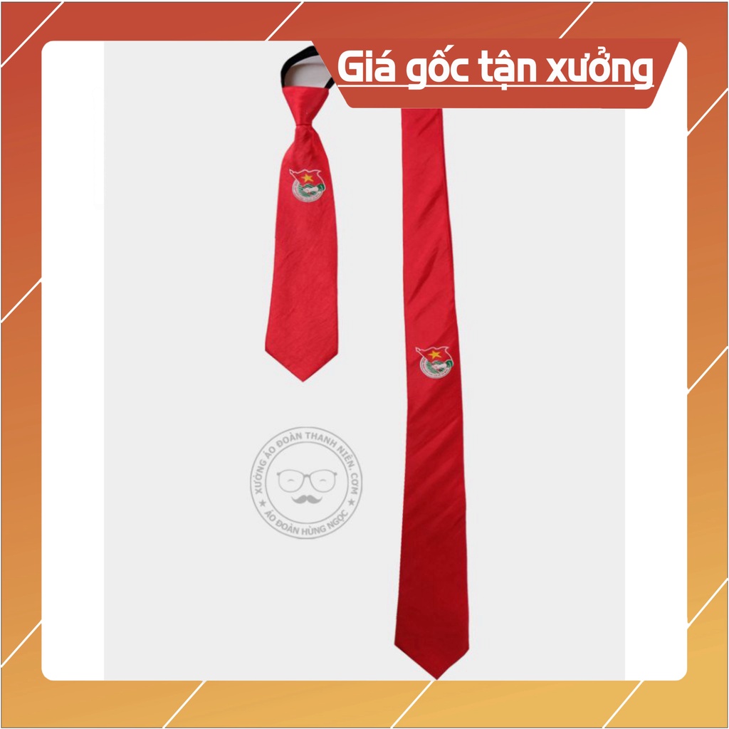 [DOO UNIFORM] Cà vạt đoàn thanh niên màu đỏ