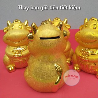 Trâu vàng đựng tiết kiệm
