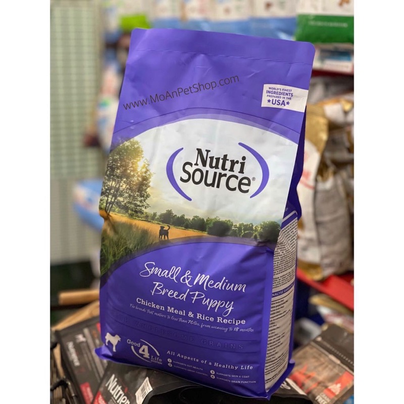 NUTRI SOURCE SMALL &amp; MEDIUM BREED PUPPY 2.3kg