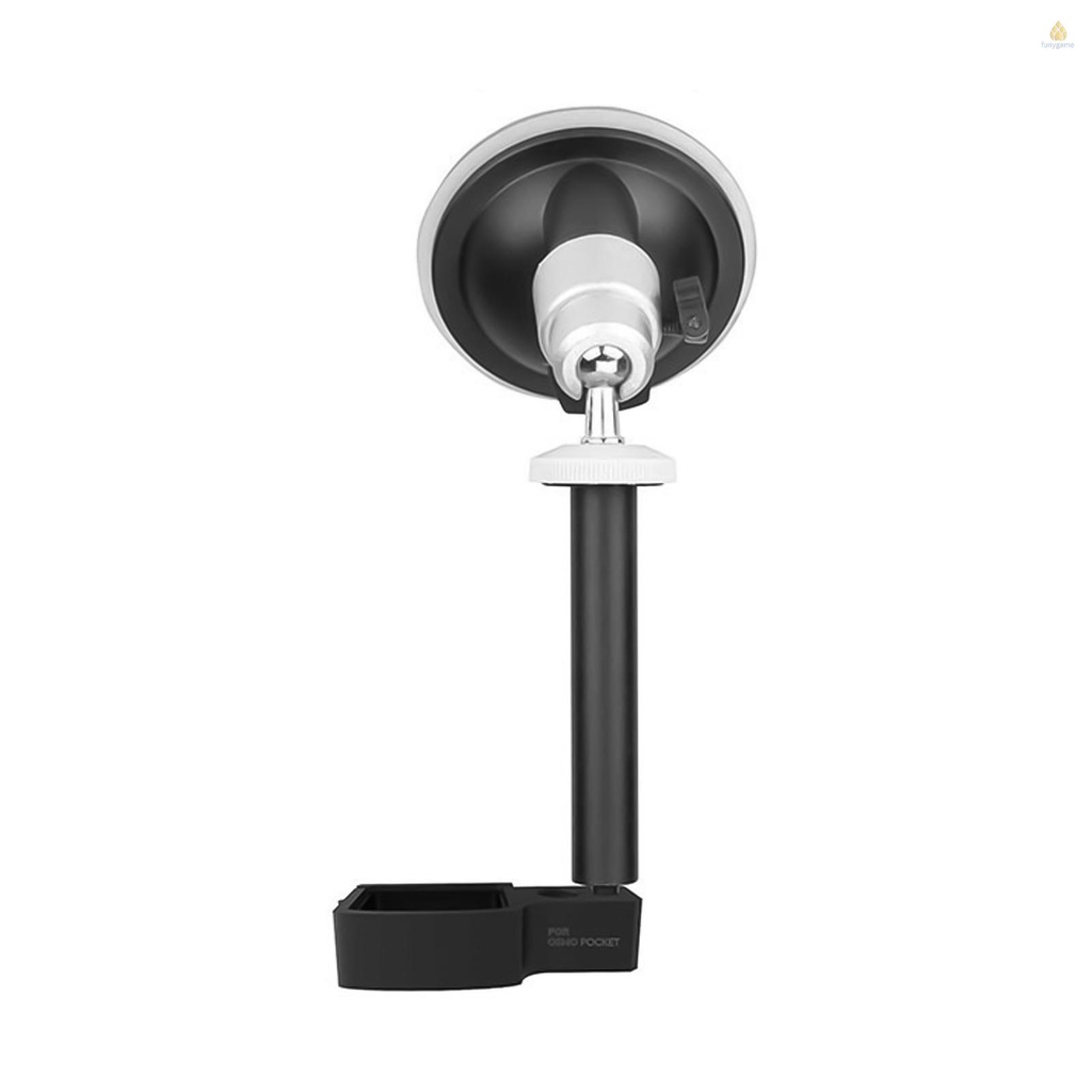 Giá Đỡ Máy Ảnh DJI Osmo Pocket / Pocket 2 Bằng Hợp Kim Nhôm Có Giác Hút Gắn Kính Chắn Gió Xe Hơi