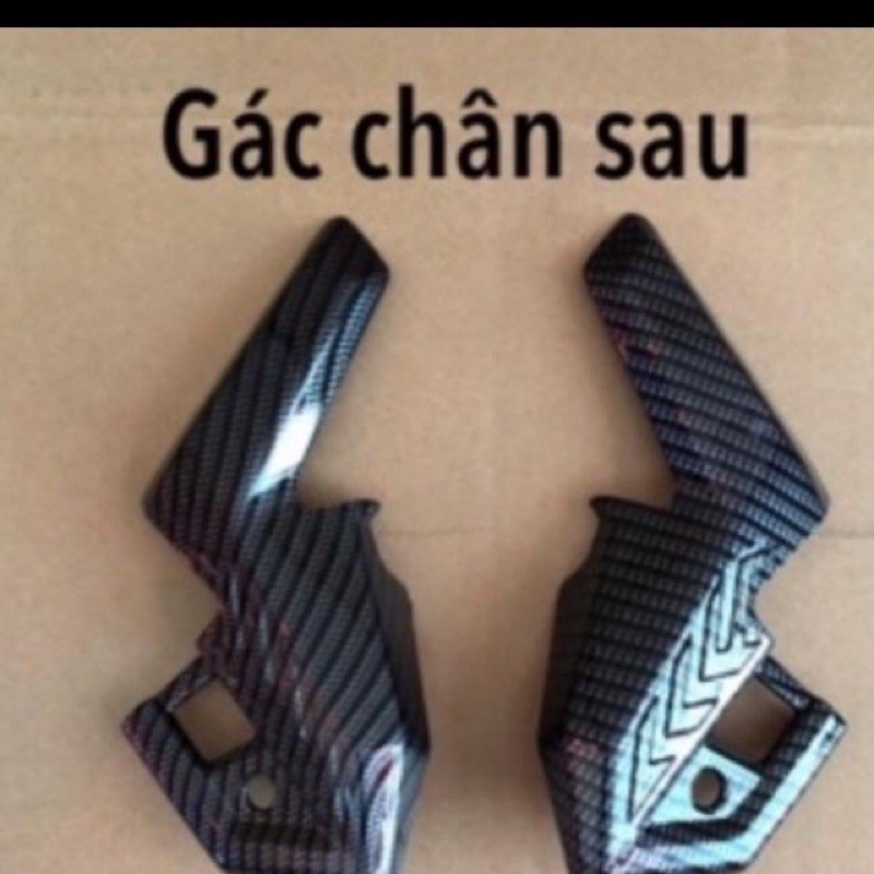 Ốp Gác Chân Sau AB AirBlade 2020 Carbon/Xi