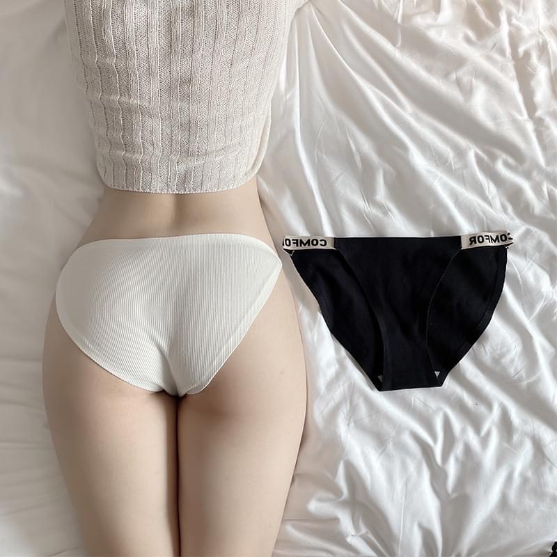 Quần lót nữ, quần lót gân tăm dây hông chữ cạp thấp không đường may siêu sexy