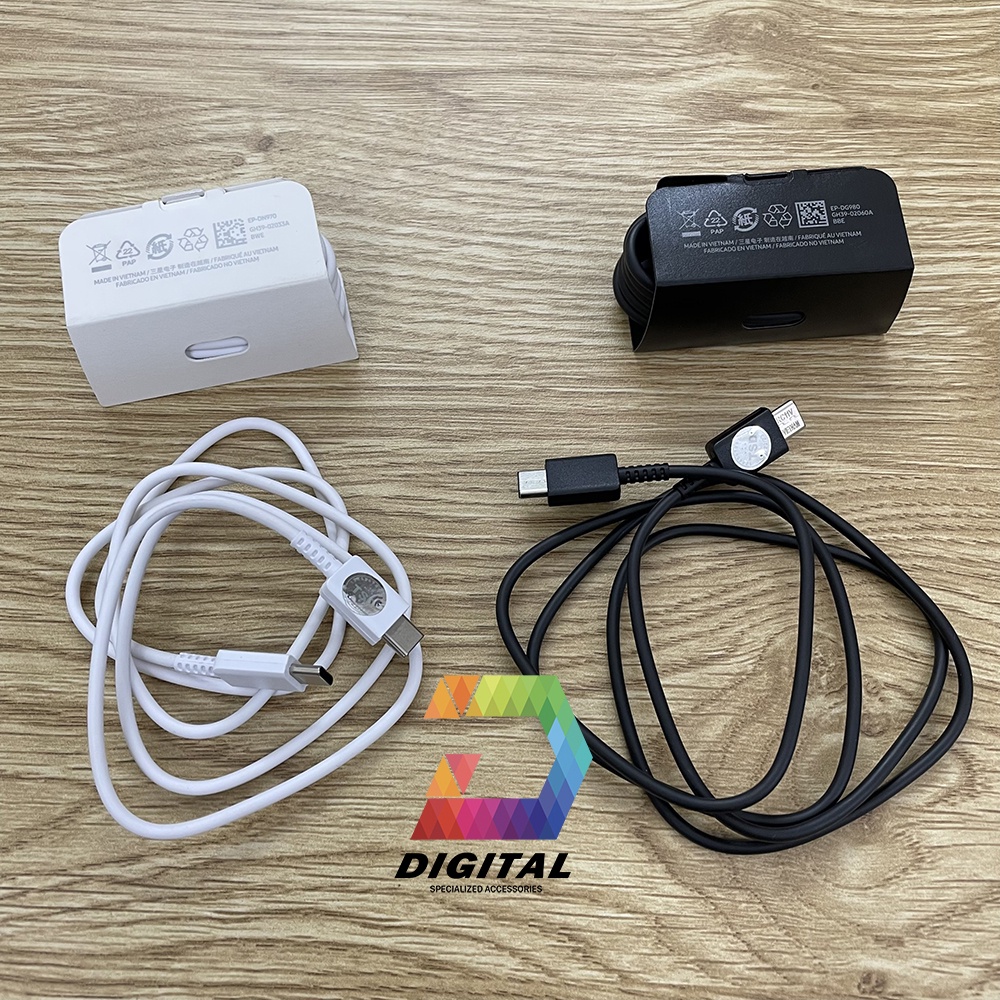 Cáp Sạc Nhanh Samsung Type C to Type C PD 25W Chính Hãng Zin Bóc Máy