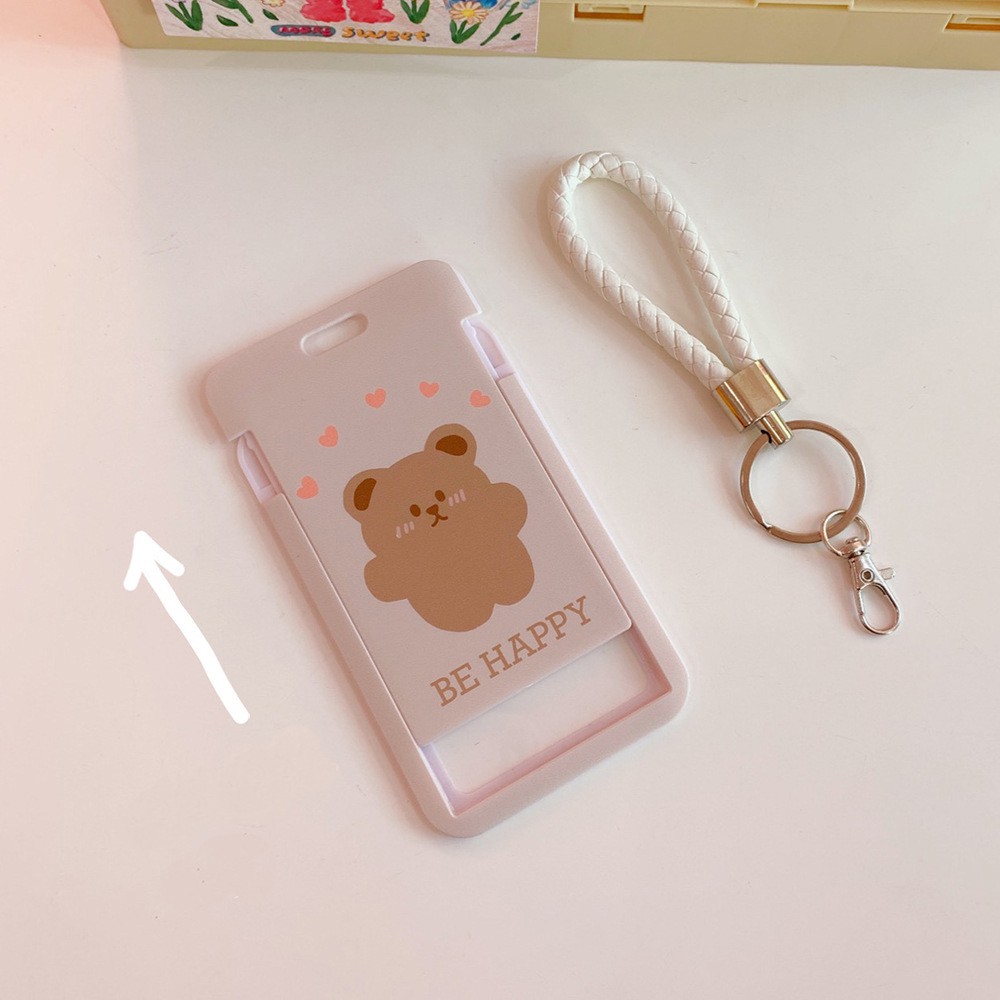 Móc Khóa Dây Đeo Thẻ Sinh Viên Card Holder Key Chain Tiện Lợi