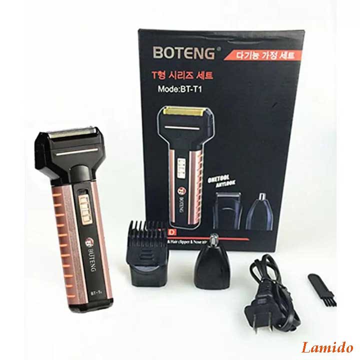 Máy Cạo Râu, Tỉa Lông Mủi, Tông Đơ 3 Trong 1