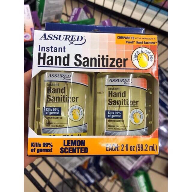 GEL RỬA TAY KHÔ ASSURED 59.2ml | BigBuy360 - bigbuy360.vn