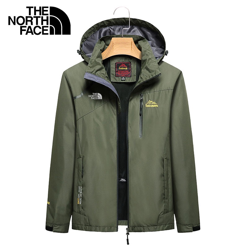 The North Face Áo Khoác Gió Có Mũ Trùm Thoáng Khí Tiện Dụng Cho Nam