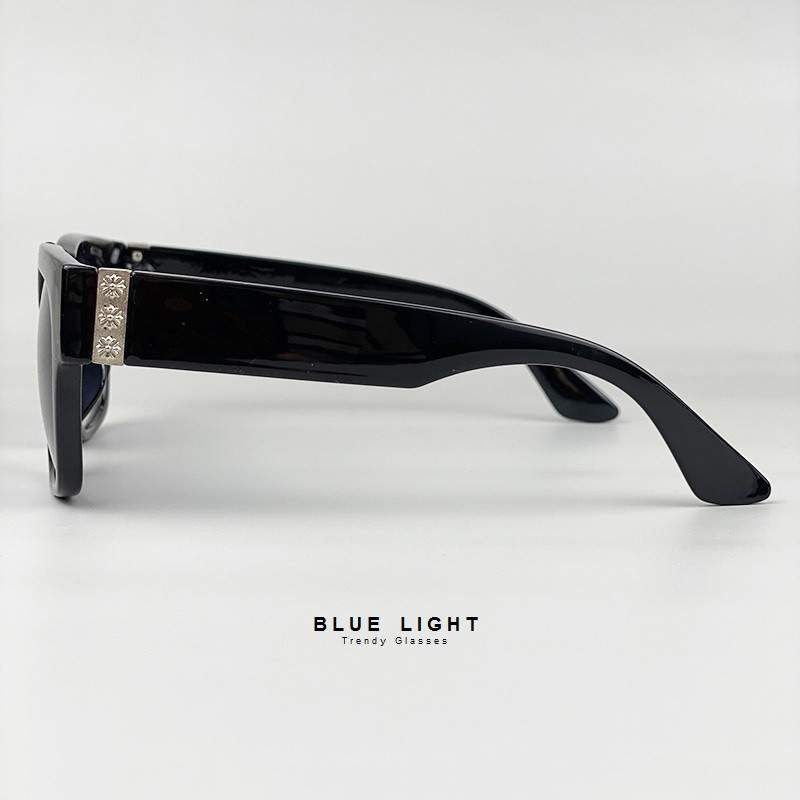 Kính Râm, Kính Mát Nam Nữ Chrome Heart Vuông Bản To Dày Hàn Quốc - BLUE LIGHT SHOP
