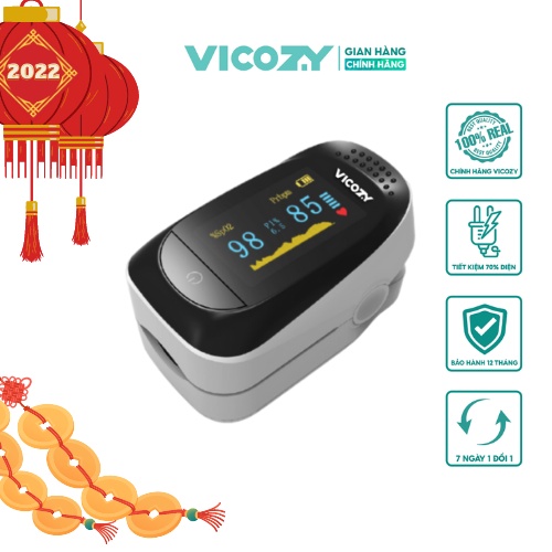 Máy đo Oxy trong máu SPO2 và nhịp tim A2 - Fingertip Pulse Oximeter A2 Vicozy