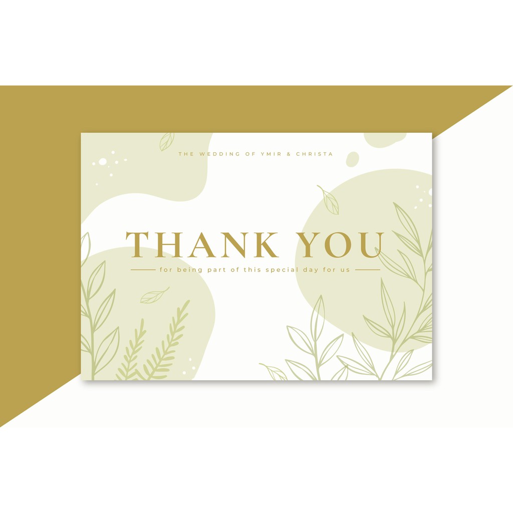 [Combo50] Thiệp cảm ơn Thankyou card mới nhất