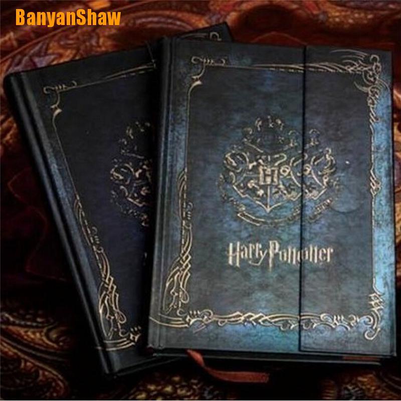 Sổ Tay Nhật Ký In Hình Harry Potter Kiểu Vintage Mới