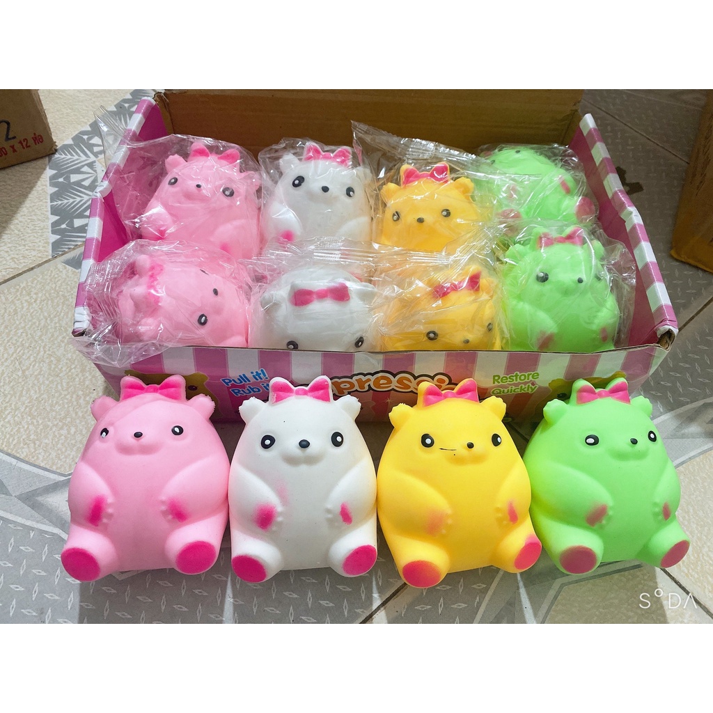 Squishy bạch tuộc squishy nhím gà và  tùy chọn yêu thích