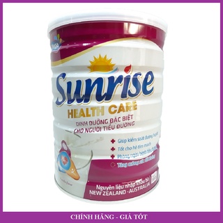 Sữa bột dành cho người tiểu đường Sunrise Health Care 900g
