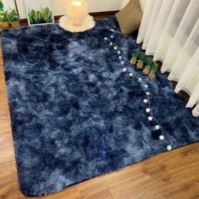Thảm trải sàn, thảm lông loang trang trí decor cực đẹp, kích thước m6 x2m hàng dày dặn chuẩn loại 1
