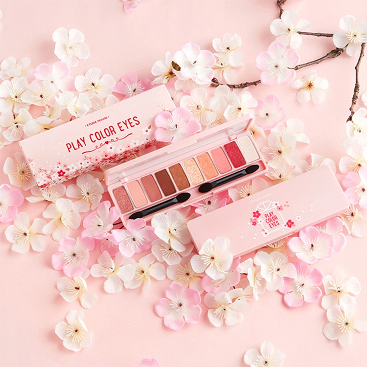 Bảng Phấn Mắt 10 Màu &amp; 12 Màu Lameila Play Color Eyes (Có Nhũ)