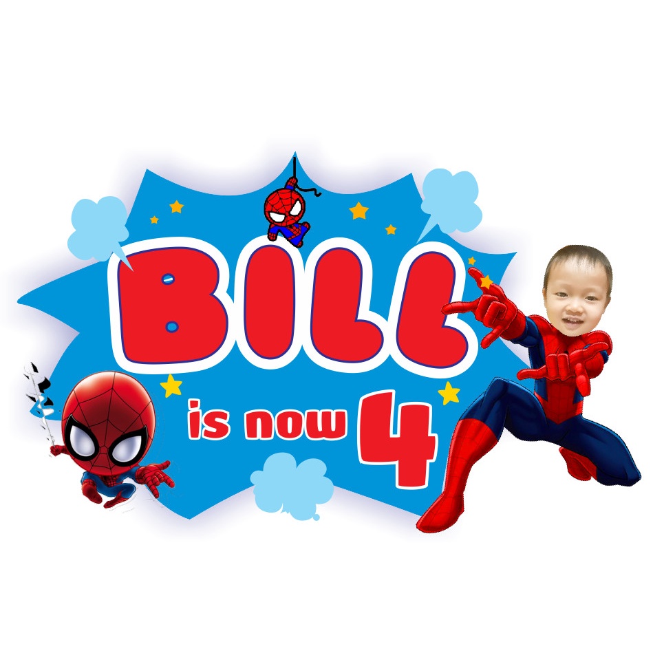 Chibi  bảng tên sinh nhật cho bé kích thước 30x40cm chibi bảng tên sinh nhật để bàn