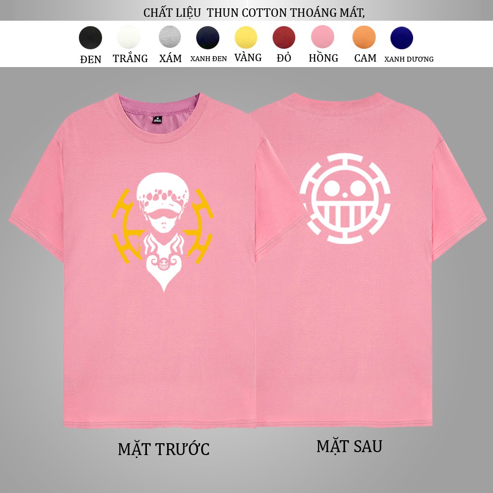 [FreeShip] Áo Phông Nam Nữ, Áo Thun Nam Nữ OnePiecee Laww Chất Thun đủ màu đủ size