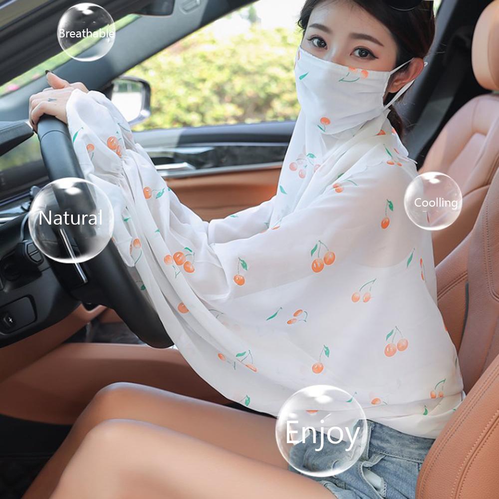 Áo Choàng Chiffon Chống Tia UV Thời Trang Mùa Hè Dành Cho Nữ