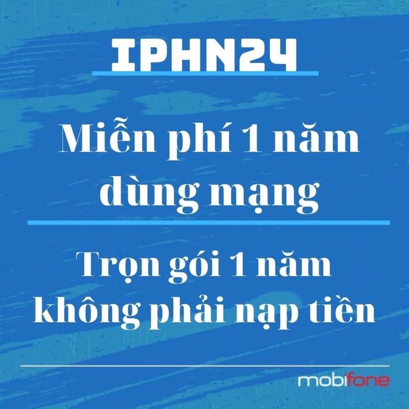 Sim mobifone vào mạng 1 năm IPHN24