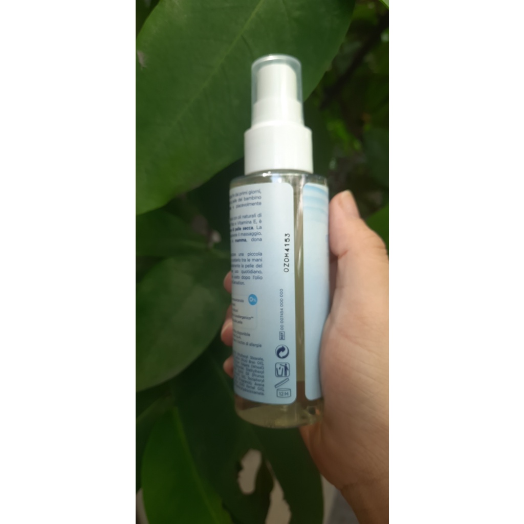 Dầu massage Chicco Teddy 100ml dạng xịt